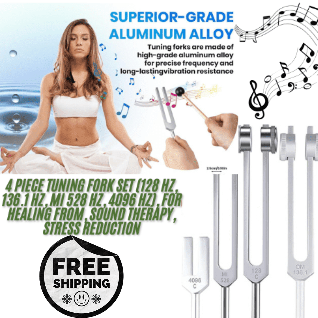 Chakra balancing tuning forks with body and aura use