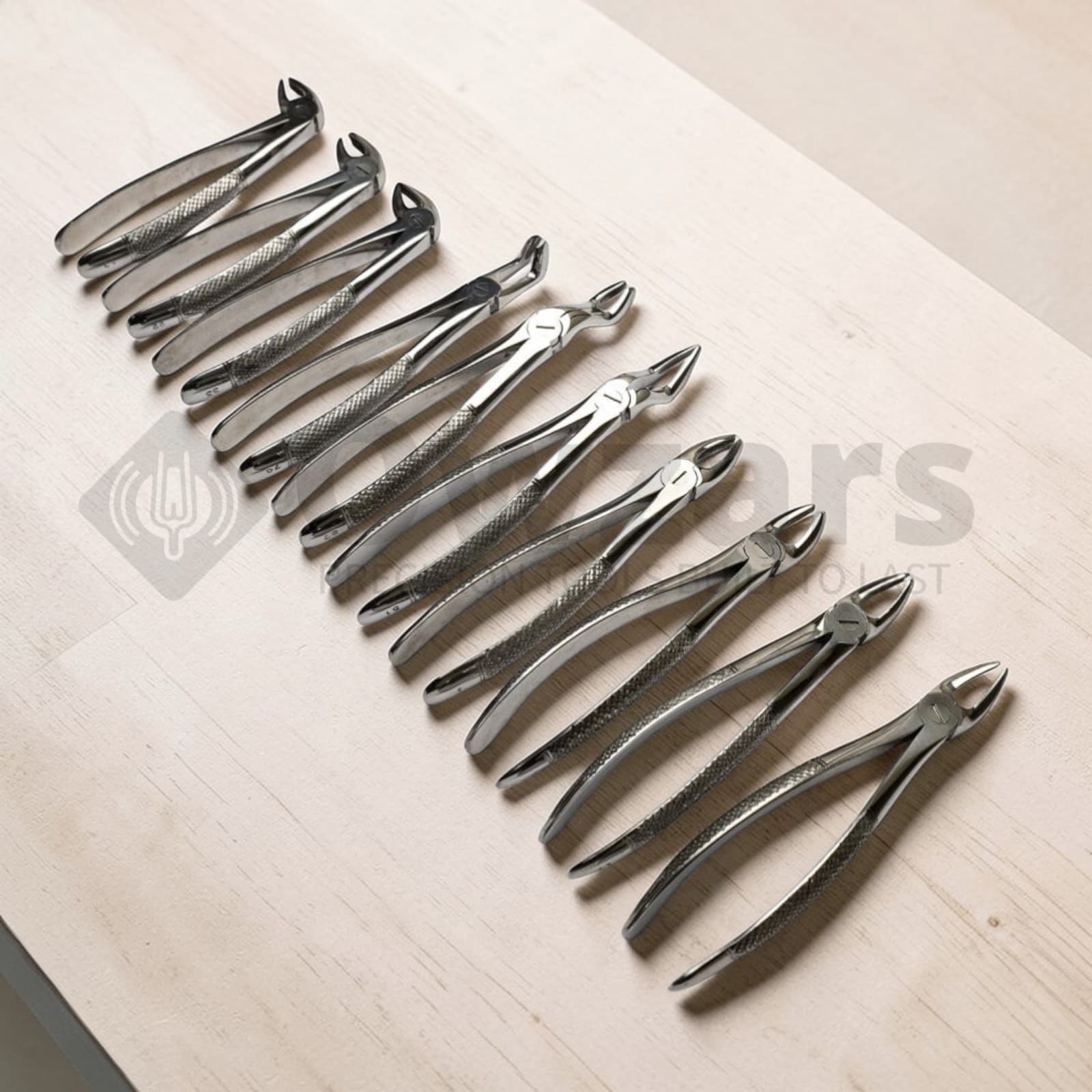 Stainless Steel Forceps Set (10 Pieces) | Precision Craft Tools