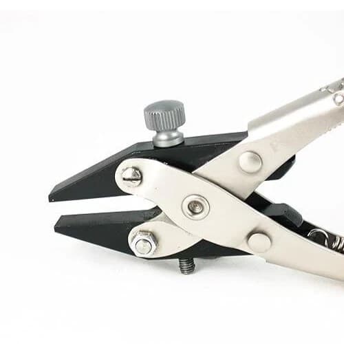 Precision craft tool for wire bending and holding