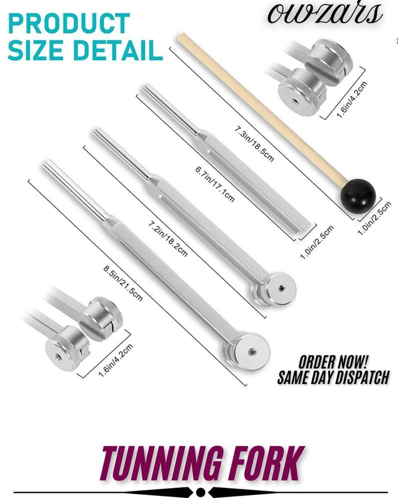 Balanced tuning forks for meditation, wellness, and energy work