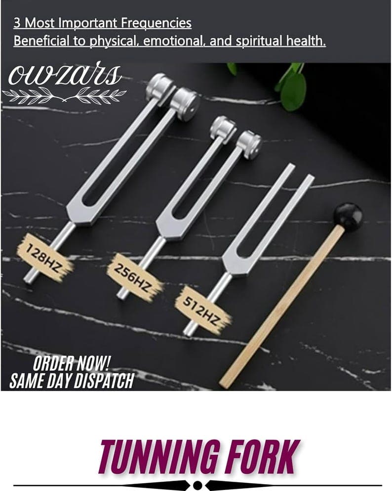 Healing Tuning Fork Set