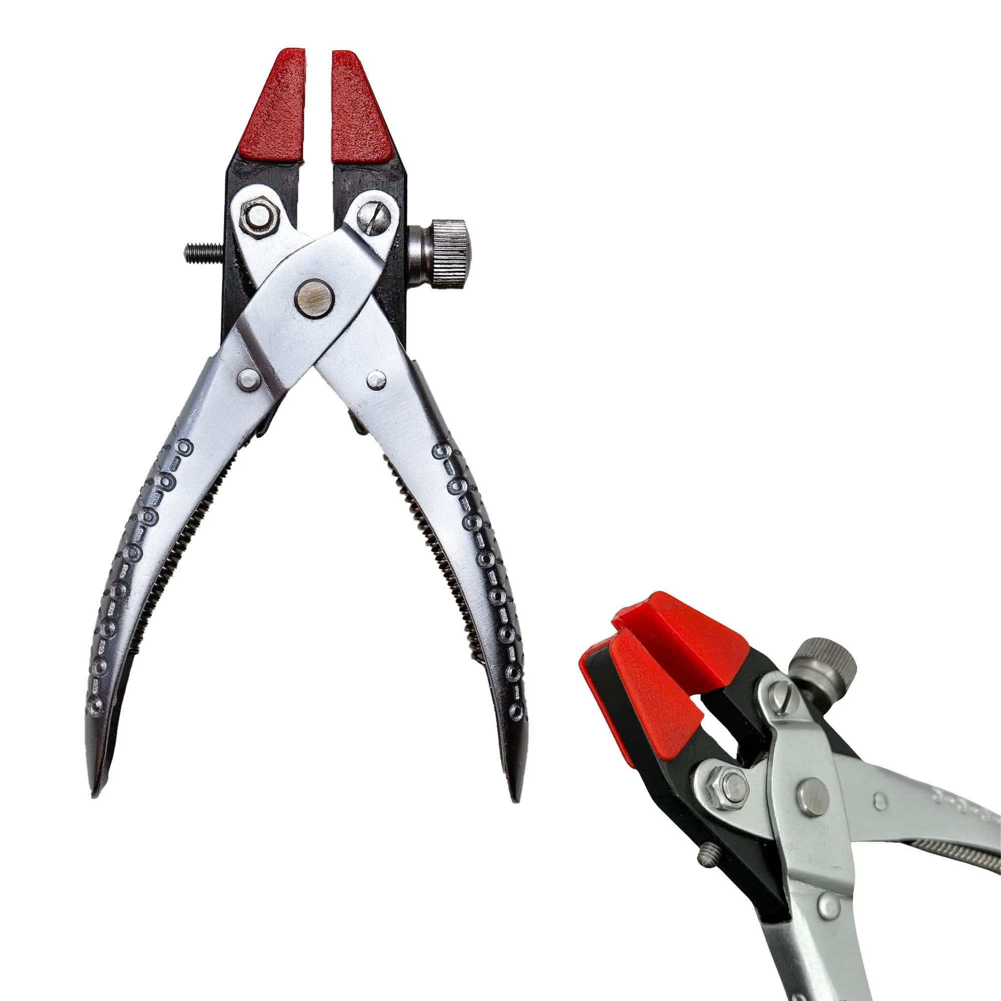 Jewelry Making Flat Nose Pliers with Nylon Jaws - Parallel Grip for Jewelry & Watchmaking