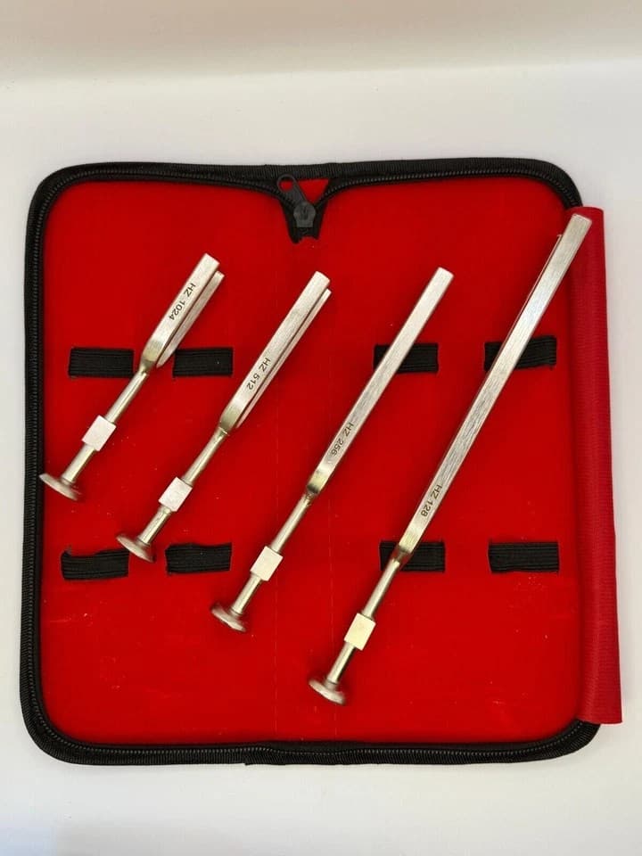 128Hz 256Hz 512Hz 1024Hz tuning fork kit for Students