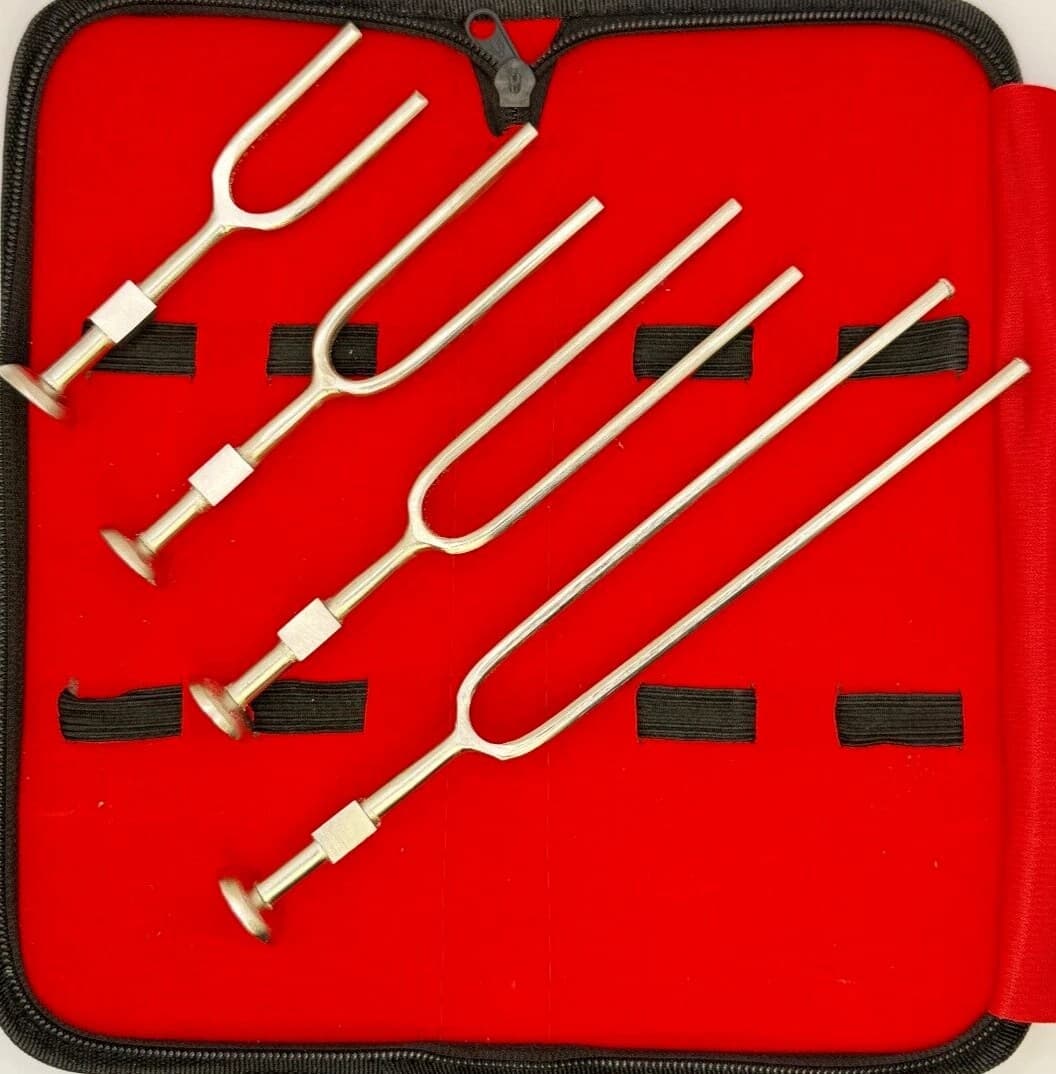 neurological testing tuning fork set