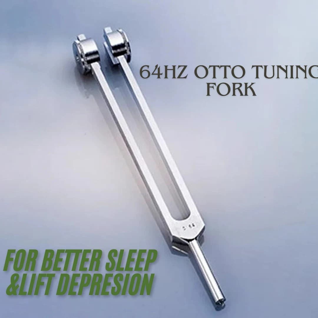 64Hz tuning fork for insomnia, anxiety, and body relaxation