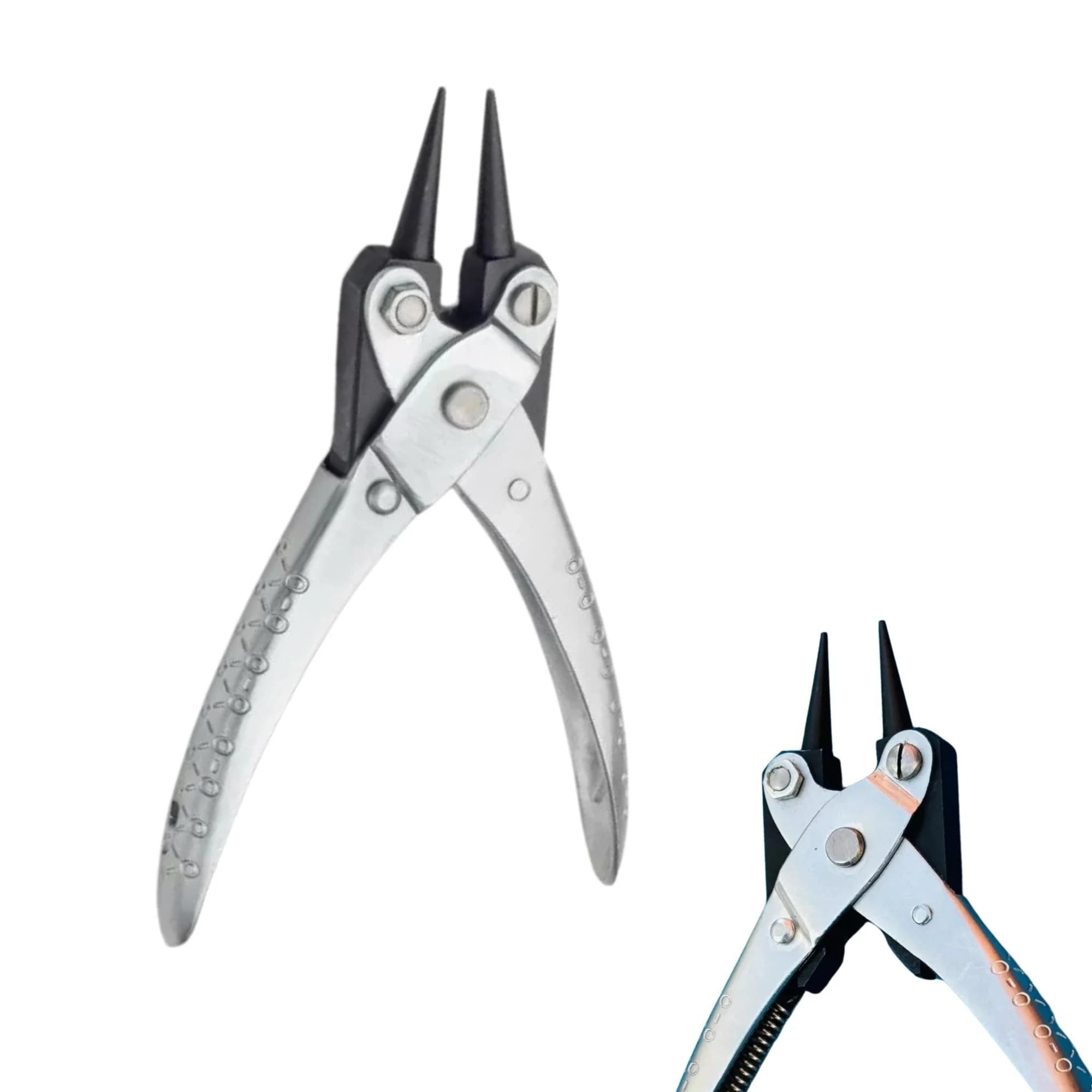 Parallel Action Round Nose Pliers – Smooth Jaw | 5.5" (140mm) Jewelry Making Tool