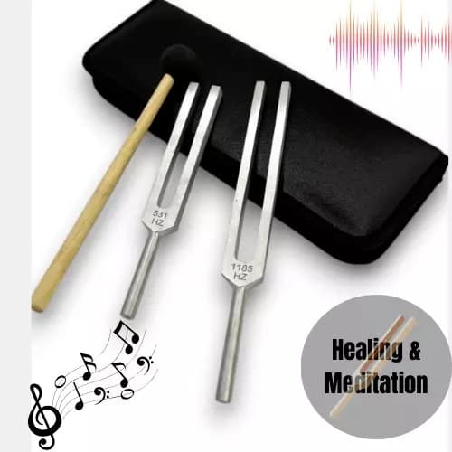 1185Hz Shekinah tuning fork for chakra and divine energy